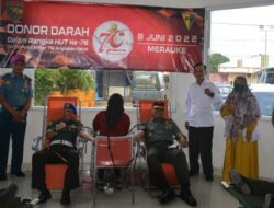 Danrem 174 Merauke: Prajurit Korem 174/ATW Siap Layani Donor Darah Masyarakat