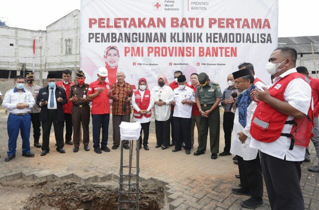 PMI Banten Tingkatkan Pelayanan dengan Bangun Klinik Hemodialisa