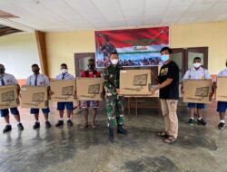 Pangdam XVII/Cenderawasih Beri Komputer ke Panti Polomo Sentani, Tingkatkan Semangat Belajar