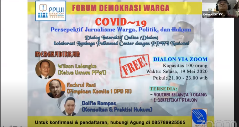 Peran Jurnalis Warga Penting dalam Menyampaikan Informasi ke Publik