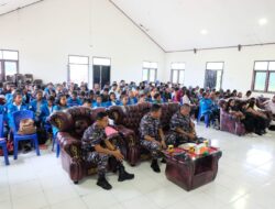 Danlantamal IX Bagikan Wawasan Potensi Maritim kepada Mahasiswa Unpatti Aru