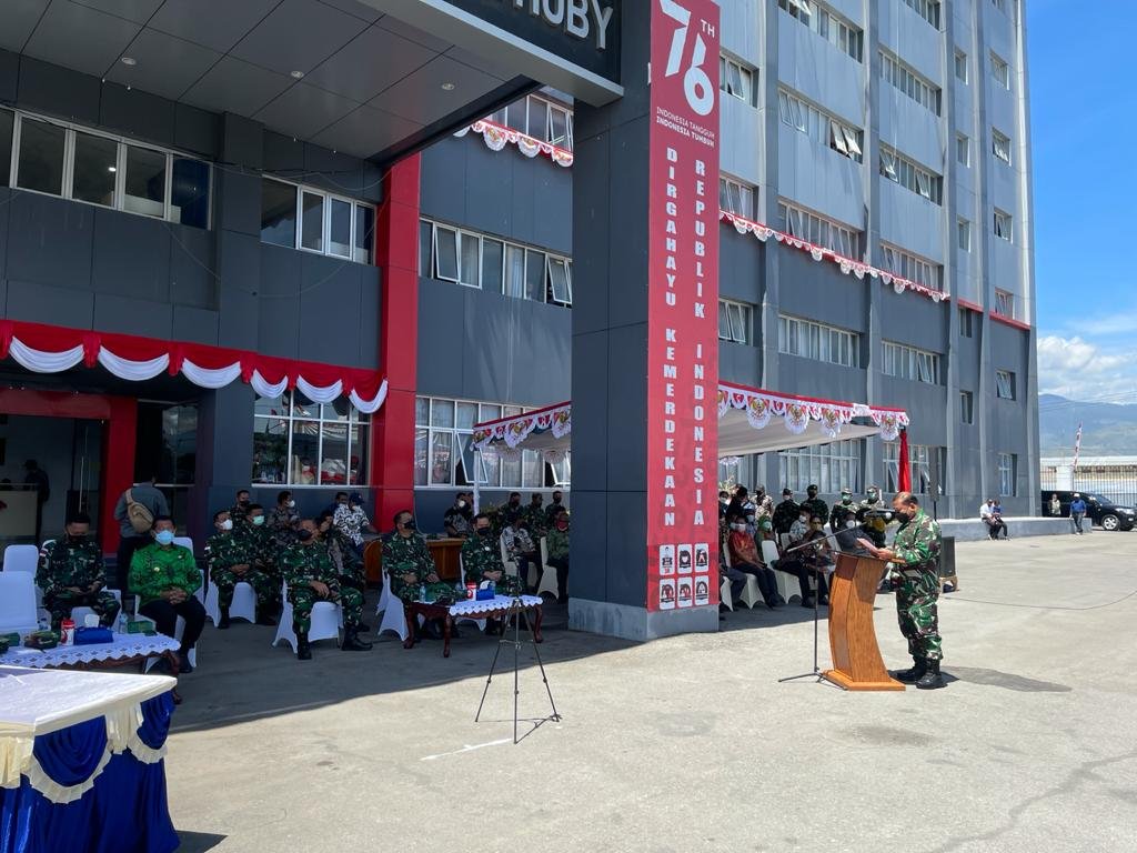 Generator Oksigen Bantuan TNI Tiba di RSUD Wamena