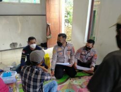 Polsek dan Puskesmas Cilograng Gelar Vaksinasi Dosis 1 dan 2 Bersama