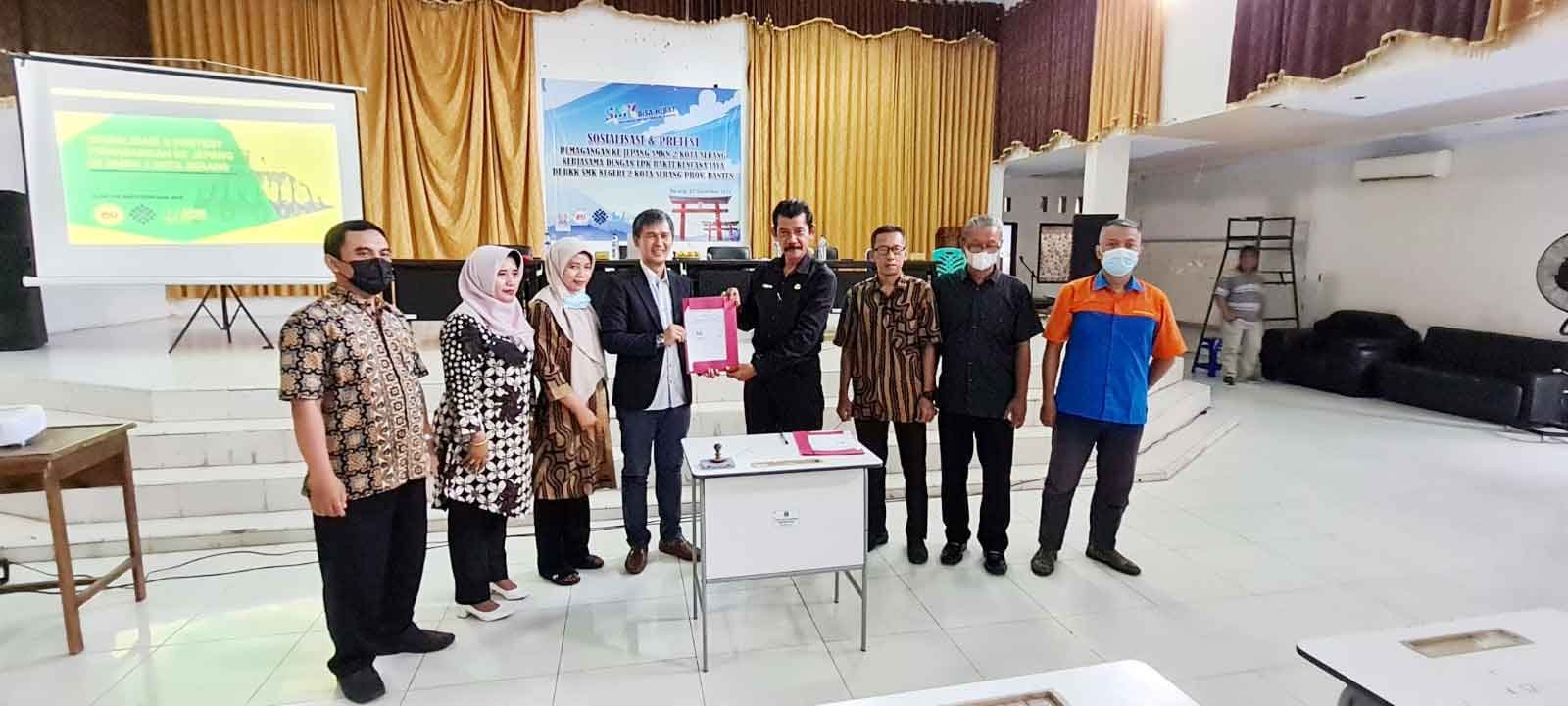 SMKN 2 Kota Serang Buka Rekrutmen Magang ke Jepang Selama Tiga Tahun