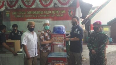 Polri Peduli Tokoh Agama: Ribuan Masker dan Wastafel untuk Rumah Ibadah