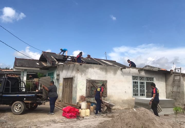 Bakamla RI Babel Peduli Korban Puting Beliung