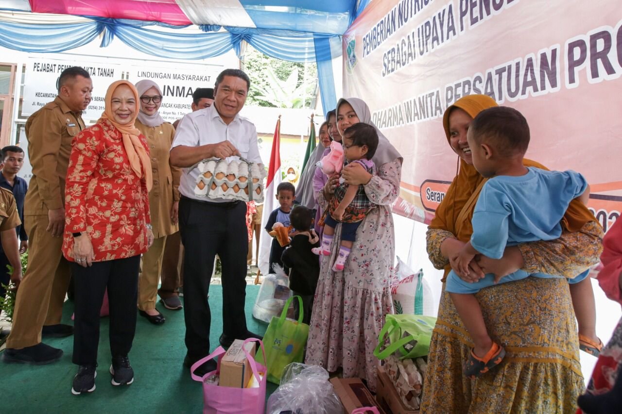 Penjabat Gubernur Banten Al Muktabar Tangani Stunting di Desa dan Pulau Terluar