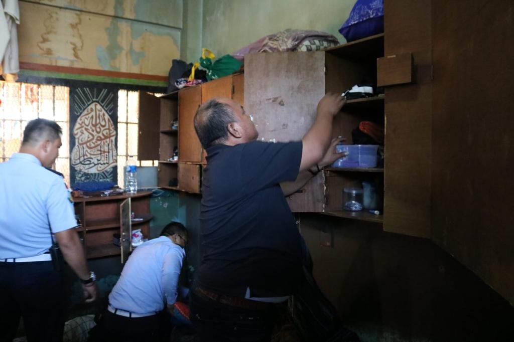 Rajia Blok Hunian Lapas Cibinong IIA untuk Deteksi Dini Gangguan Kamtibmas