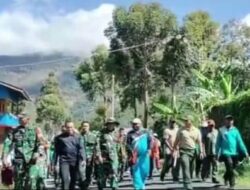 Koramil 1714-02/Ilu Ikuti Jalan Santai Peringatan Hari Kesehatan Nasional ke-58