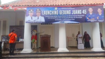 Haji Wahyu Launching Gedung Djoeang 45 Harapkan Manfaat bagi Masyarakat