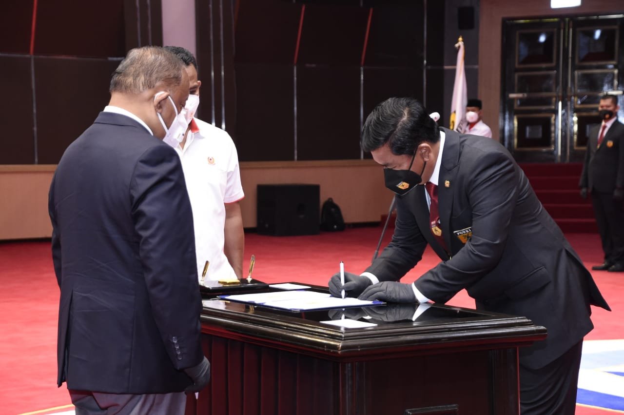 Panglima TNI Resmi Menjabat sebagai Ketua Umum FORKI