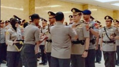 Komjen Gatot Eddy Sertijab Lima Kapolres di Gedung Promoter PMJ