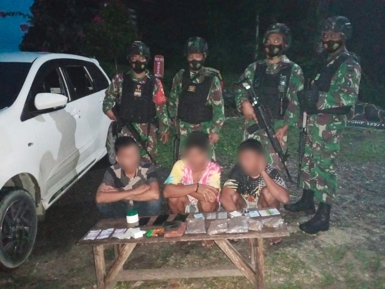 TNI Gagalkan Penyelundupan Ganja di Perbatasan Indonesia-PNG