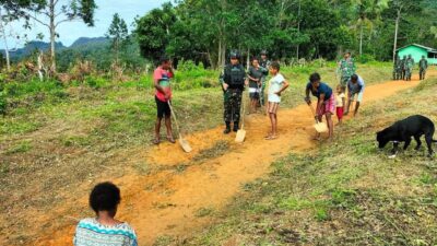 Kitorang Bisa Bersama Jaga Kebersihan Lingkungan di Wilayah Perbatasan