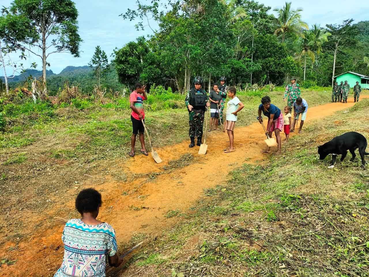 Kitorang Bisa Bersama Jaga Kebersihan Lingkungan di Wilayah Perbatasan