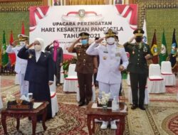 Pangkogabwilhan I Hadiri Upacara Hari Kesaktian Pancasila Secara Virtual