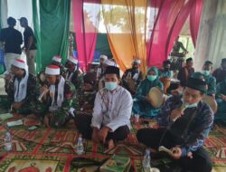 Tim Hadrah Satgas Yonif MR 413 Sambut Kunjungan Wakil Menag di Jayapura