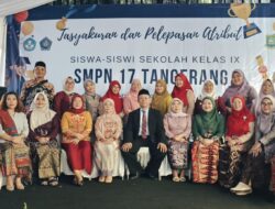 SMP Negeri 17 Tangerang Gelar Tasyakur dan Pelepasan Atribut di Momen Kelulusan