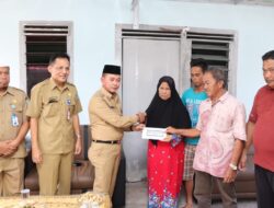 Bupati Bangka Kunjungi Rumah Nelayan yang Hilang