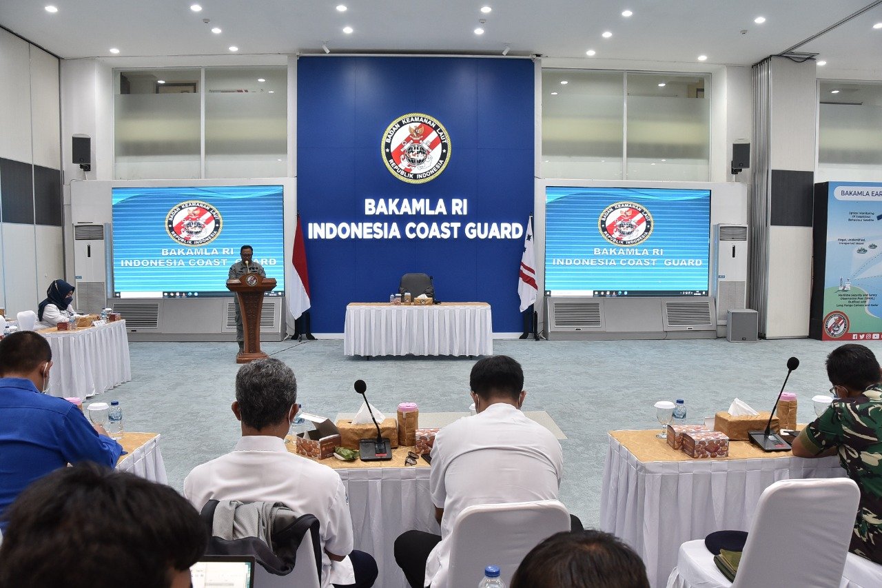 Bahas Integrasi Sistem Informasi, Bakamla RI Gelandang Rapat Stakeholder