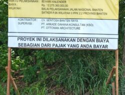 Dugaan Pasir Laut Gemparkan Proyek Jalan Sukawaris-Tanjungan, BPJN Banten Dianggap Lalai