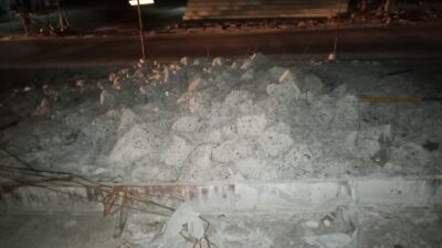 DPUPR Tutup Mulut Soal Pengerjaan Jalan Raya Sempu-Dukuh Kawung yang Dibongkar Ulang