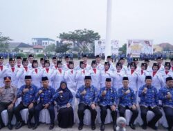 Pemkab Pringsewu Gelar Upacara Harlah Pancasila dan Harkitnas 2024