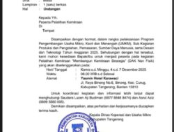 Dinas Koperasi Tangerang Diminta Klarifikasikan Alokasi APBD untuk Pelatihan UMKM di Hotel Mewah