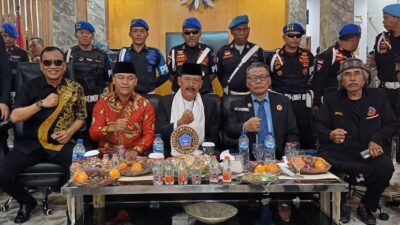 Noer Indradjaja Ucapkan Selamat ke Prabowo Saat Resmikan Sekretariat BPPKB Banten