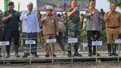 HIPAKAD DPD Banten Hadiri Puncak Penanaman Mangrove Nasional via Video Conference
