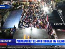 Puncak HUT ke-78 RI di RW 07 Tapos Meriah Seperti Konser Band Nasional