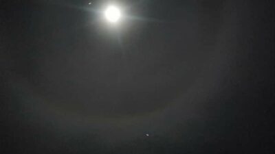 Langit Pontang Bukan Bintang Tapi Ratusan Lampu Goangan