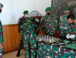 Korem 174 Merauke Gelar Tes Urine untuk Deteksi Narkoba