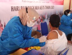 Polda Banten Vaksinasi 59.311 Orang untuk Percepat Program Vaksin