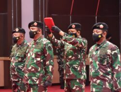 Panglima TNI Pimpin Sertijab Kasum Aspers dan Penyerahan Jabatan Dansesko Danjen Akademi