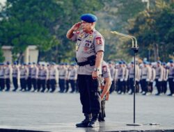 Kadankor Brimob Polri Pimpin Upacara Hari Ibu ke-91 di Mako Korbrimob Depok