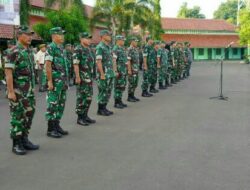 Kasrem 064/MY Lakukan Pengecekan Fisik Kondisi Personel