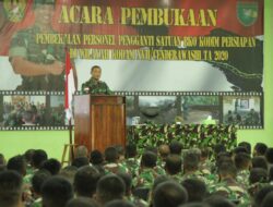 Danrem 172/PWY Beri Pembekalan Personel BKO Kodim Sebelum Tugas