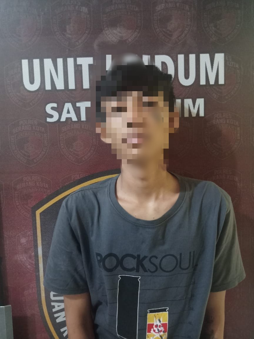 Satreskrim Polres Serang Kota Tangkap Pelaku Pembacokan