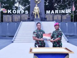 Panglima TNI Apresiasi Marinir yang Kerap Mendapat Pujian