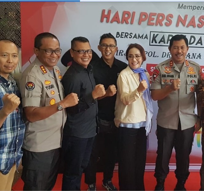 Kapolda Metro Jaya Ucapkan Selamat Hari Pers Nasional ke-74