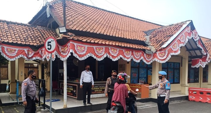 Polres Serang Kota Banten Intensifkan Patroli Sispam di Mako