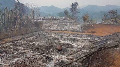 Rumah Warga Baduy Hangus Dilalap Sijago Merah
