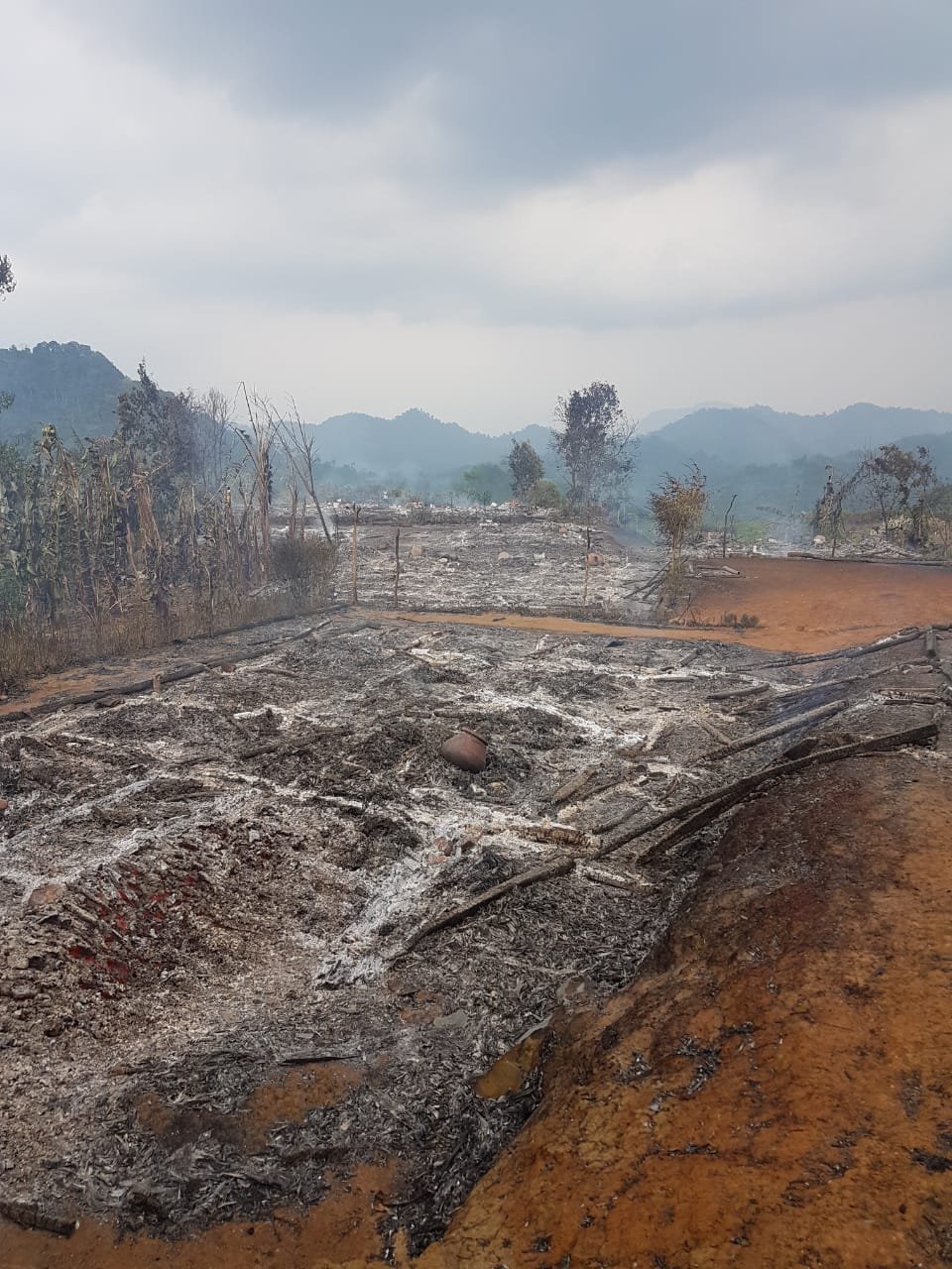 Rumah Warga Baduy Hangus Dilalap Sijago Merah