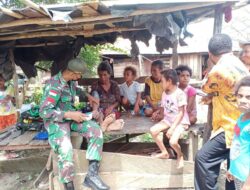 TNI Kunjungi Tokoh Masyarakat dan Gelar Layanan Kesehatan di Papua