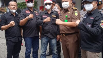 Manggala Garuda Putih Datangi Kejati Jabar Tuntut Penyelesaian Kasus Rapid Test