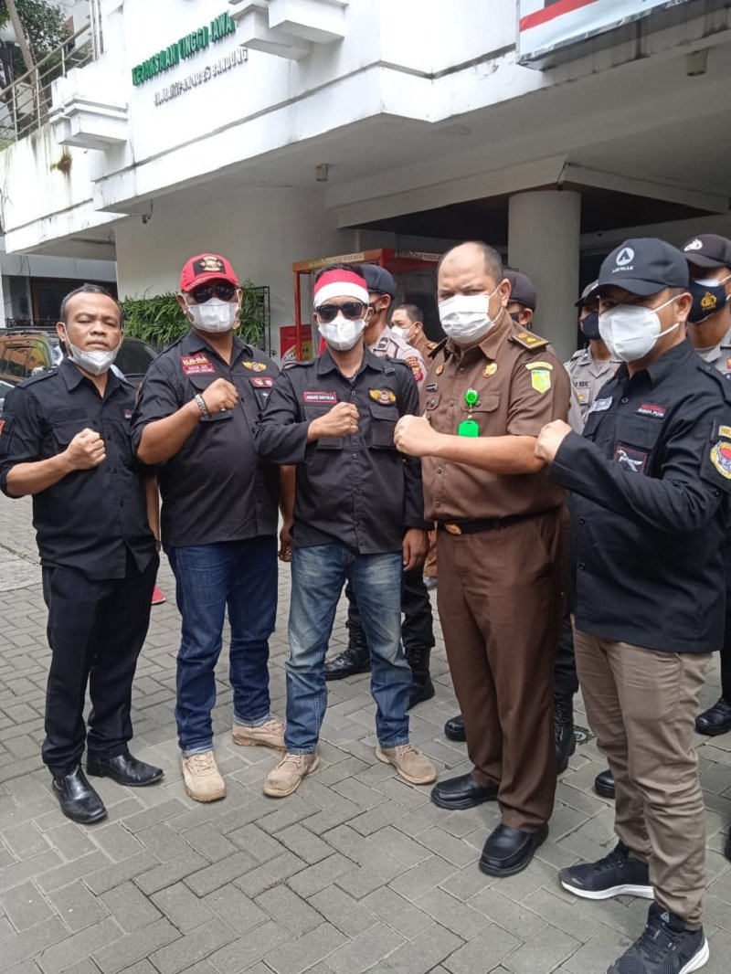 Manggala Garuda Putih Datangi Kejati Jabar Tuntut Penyelesaian Kasus Rapid Test