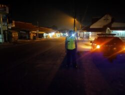 Polsek Cipocok Jaya Patroli Malam Ciptakan Kondisi Kondusif