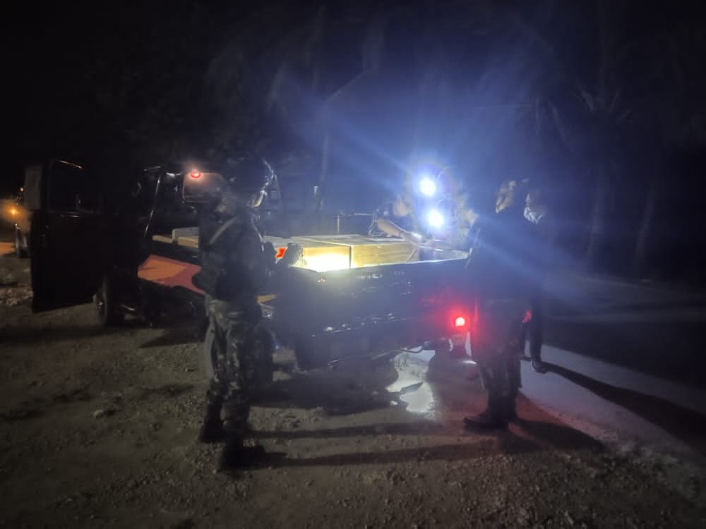 Satgas Yonif MR 413 Kostrad dan Polri Gelar Sweeping Gabungan di Kampung Koya Karang