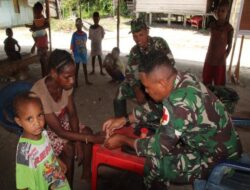 TNI Gelar Pelayanan Kesehatan Gratis untuk Warga Epem